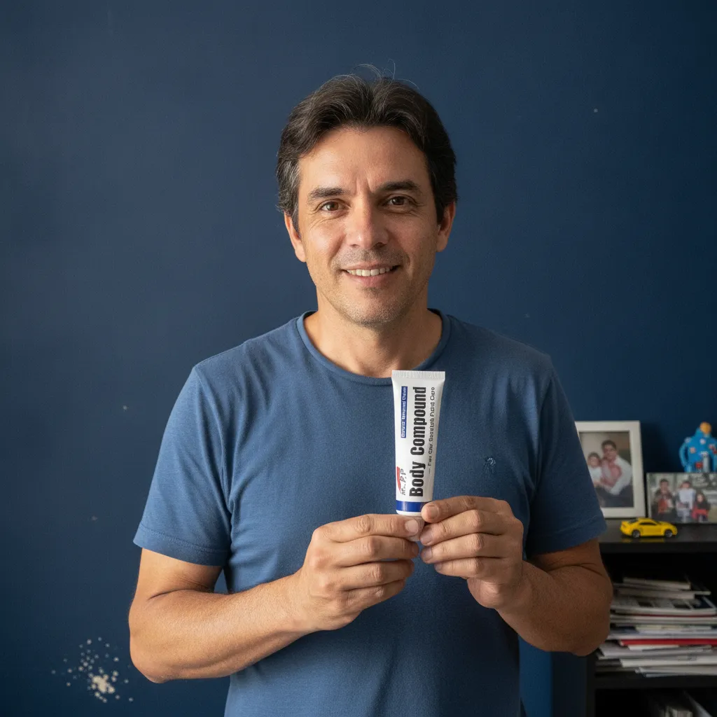 Foto: persona con el producto