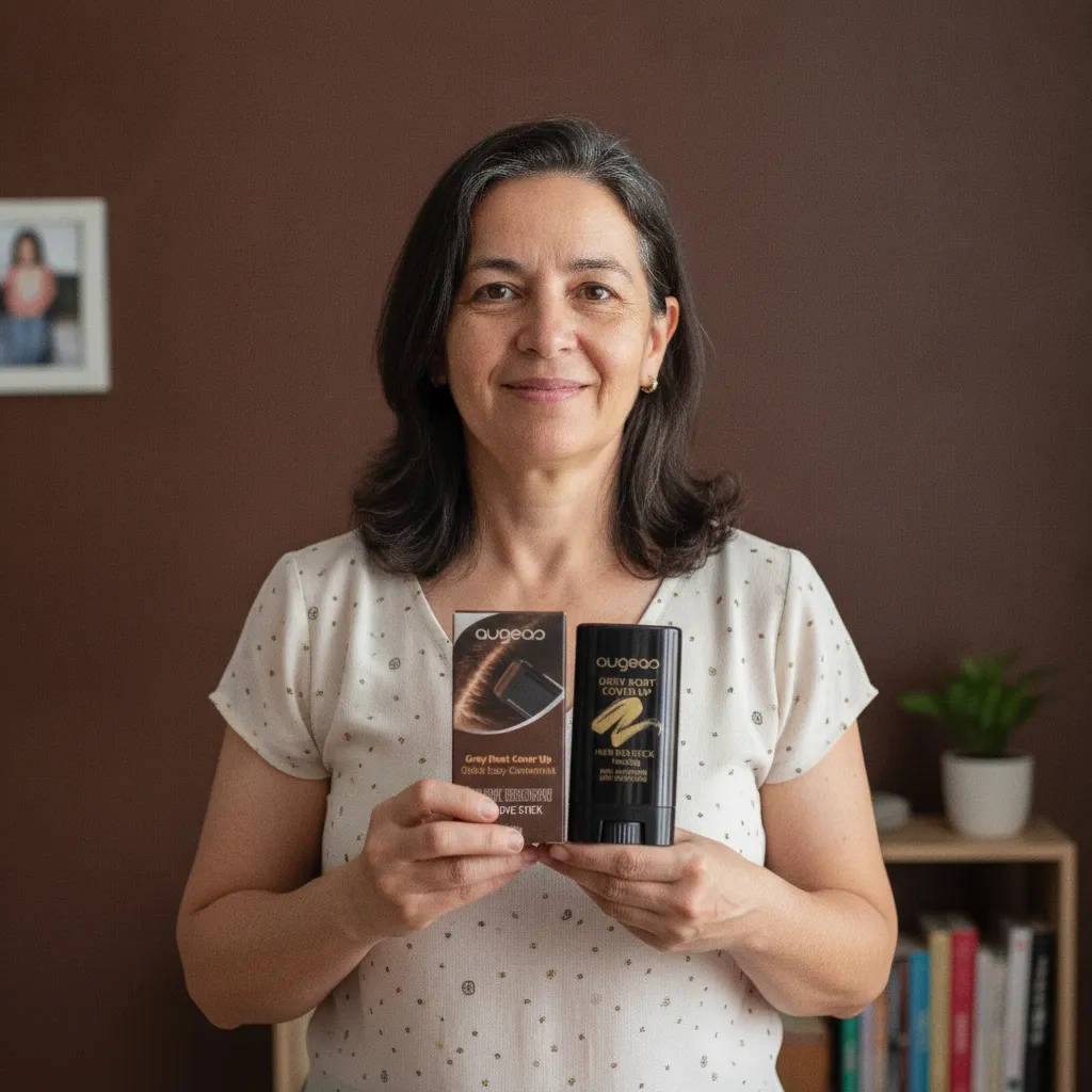 Foto: persona con el producto